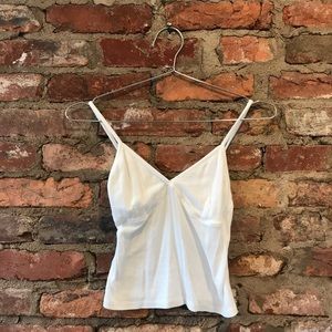 Brandy Melville V Neck Cropped Tank Top